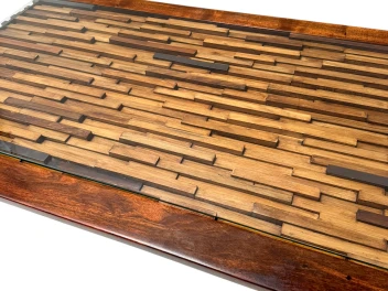 Mid-Century Modern Brutalist Folding Coffee Table by Percifal Lafer, 1960s